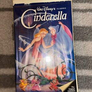 Walt Disney’s Classic Cinderella. “The original animated classic”. 76 mins.